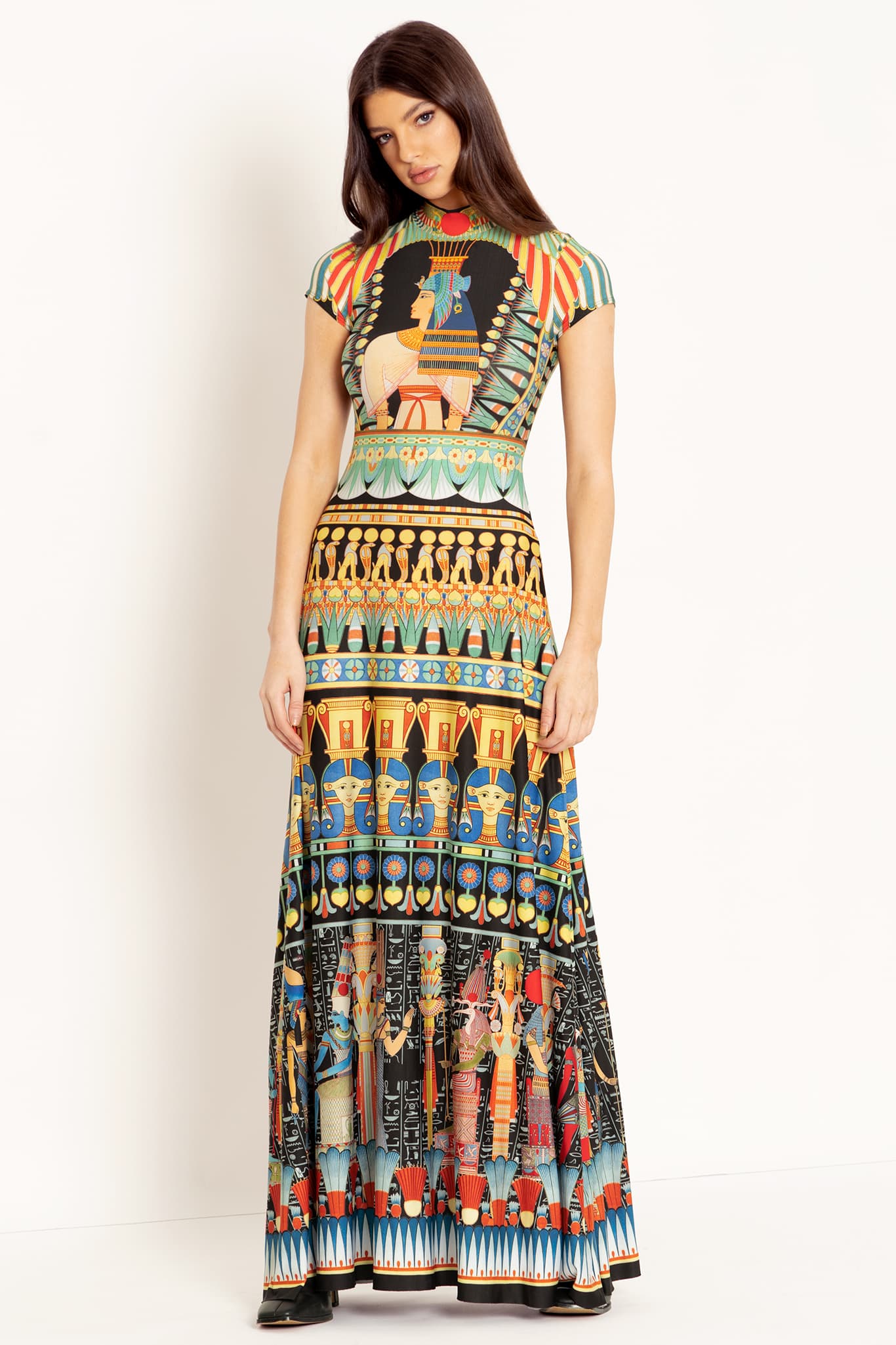 Egyptian Print Dresses