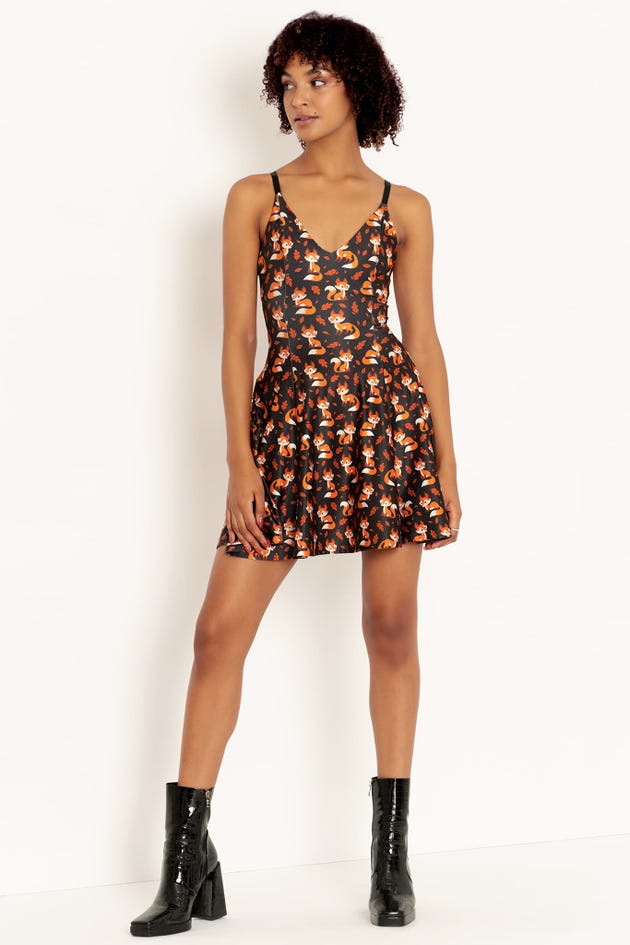 So Foxing Cute Mini Strappy Dress - Limited