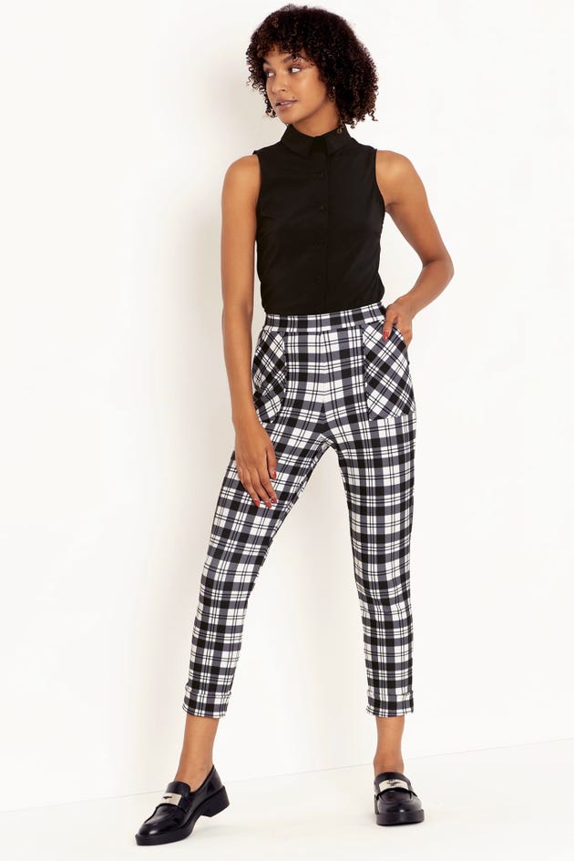 Claws Out Velvet HW Flare Pants