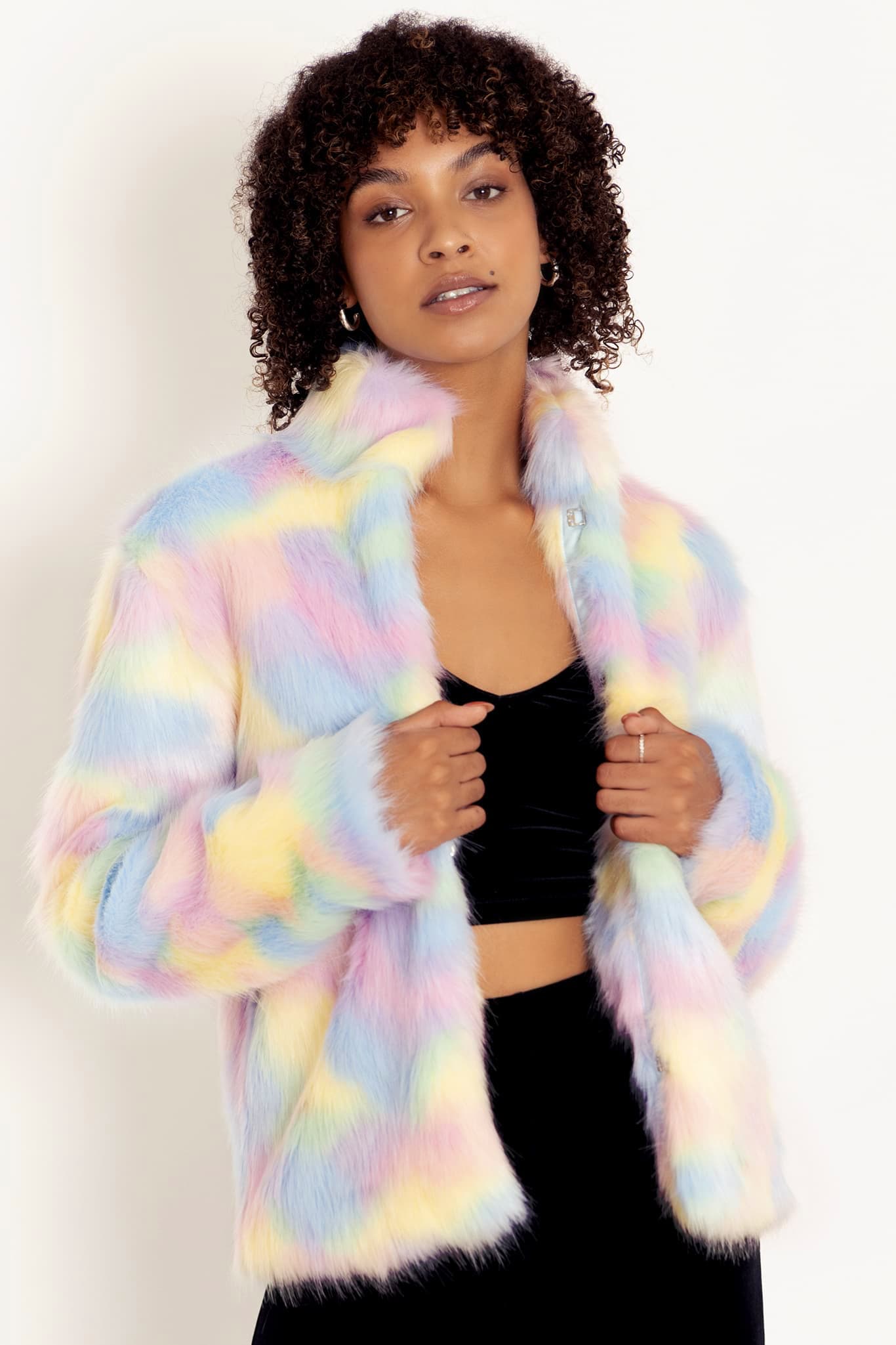 Rainbow Candy Hearts Furbulous Jacket Limited