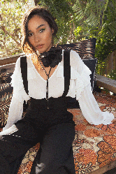 The Poet Ruffle Blouse