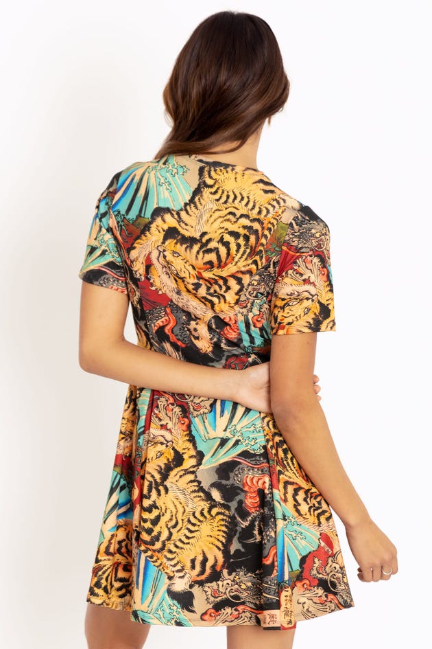 Eye Of The Dragon Evil Tee Dress - Limited