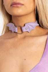 Batwing Lilac Choker