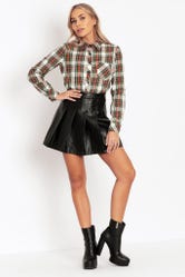 Tartan Holidays Grunge Shirt