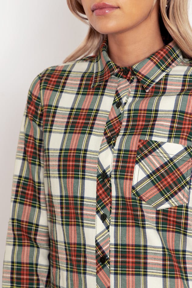 Tartan Holidays Grunge Shirt