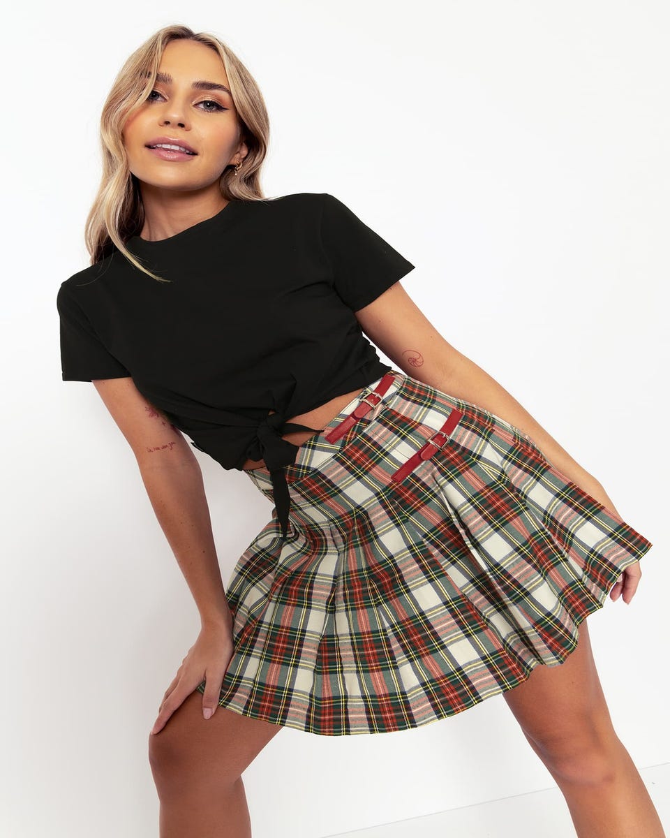 Tartan Holidays Mini Kilt Skirt - Limited