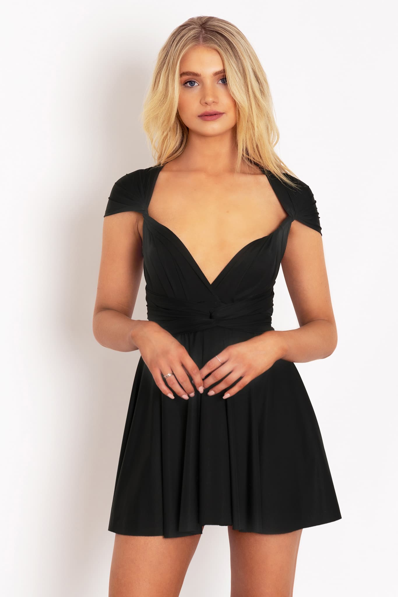 Black skater store dress near me