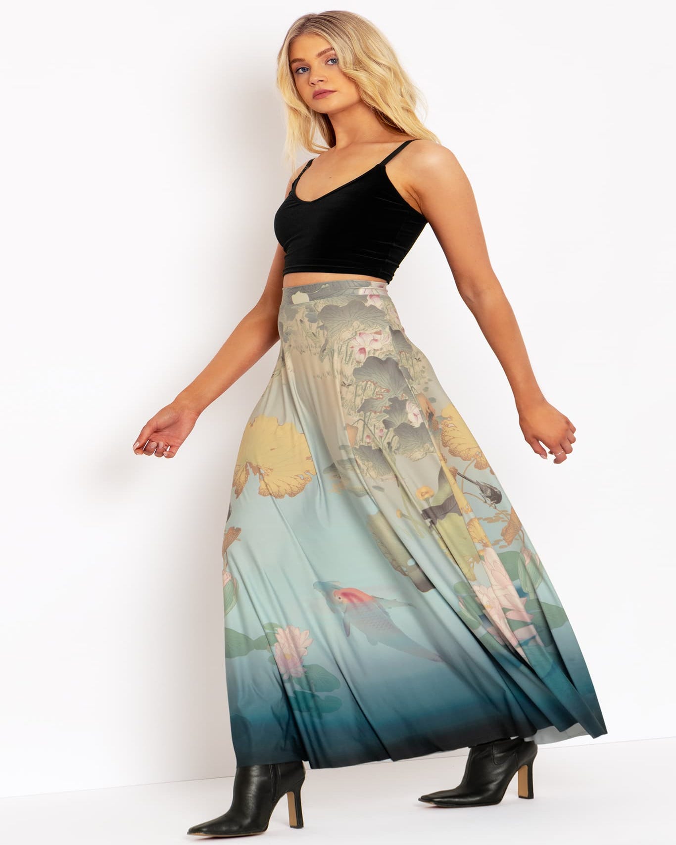 Don't Be Koi Maxi Skirt - Limited