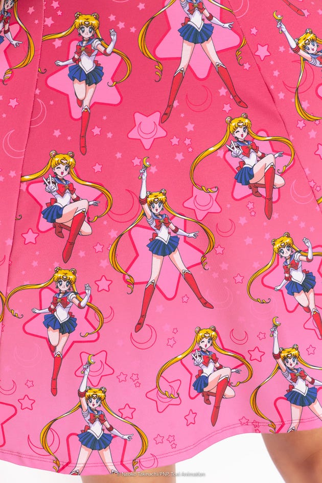 Sailor Moon Longline Evil Tee Dress