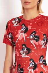 Sailor Mars Longline Evil Tee Dress