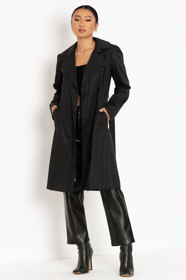 Black Classic Trench - Limited