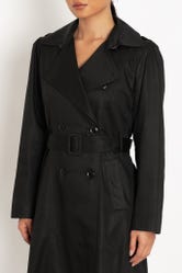 Black Classic Trench