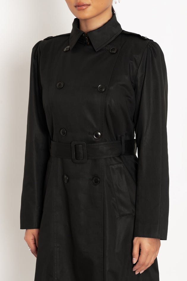 Black Classic Trench