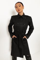 Black Classic Trench