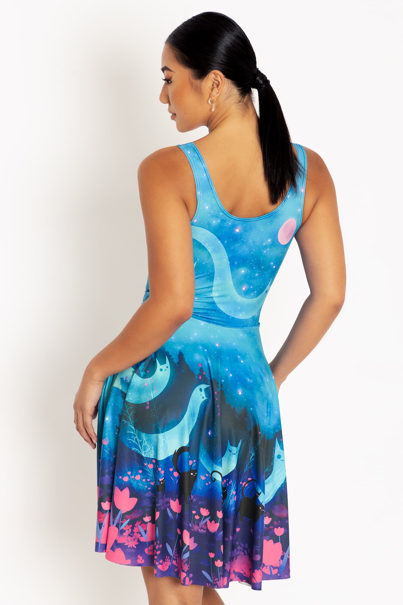 Kitty Parade Scoop Longline Dress - Limited