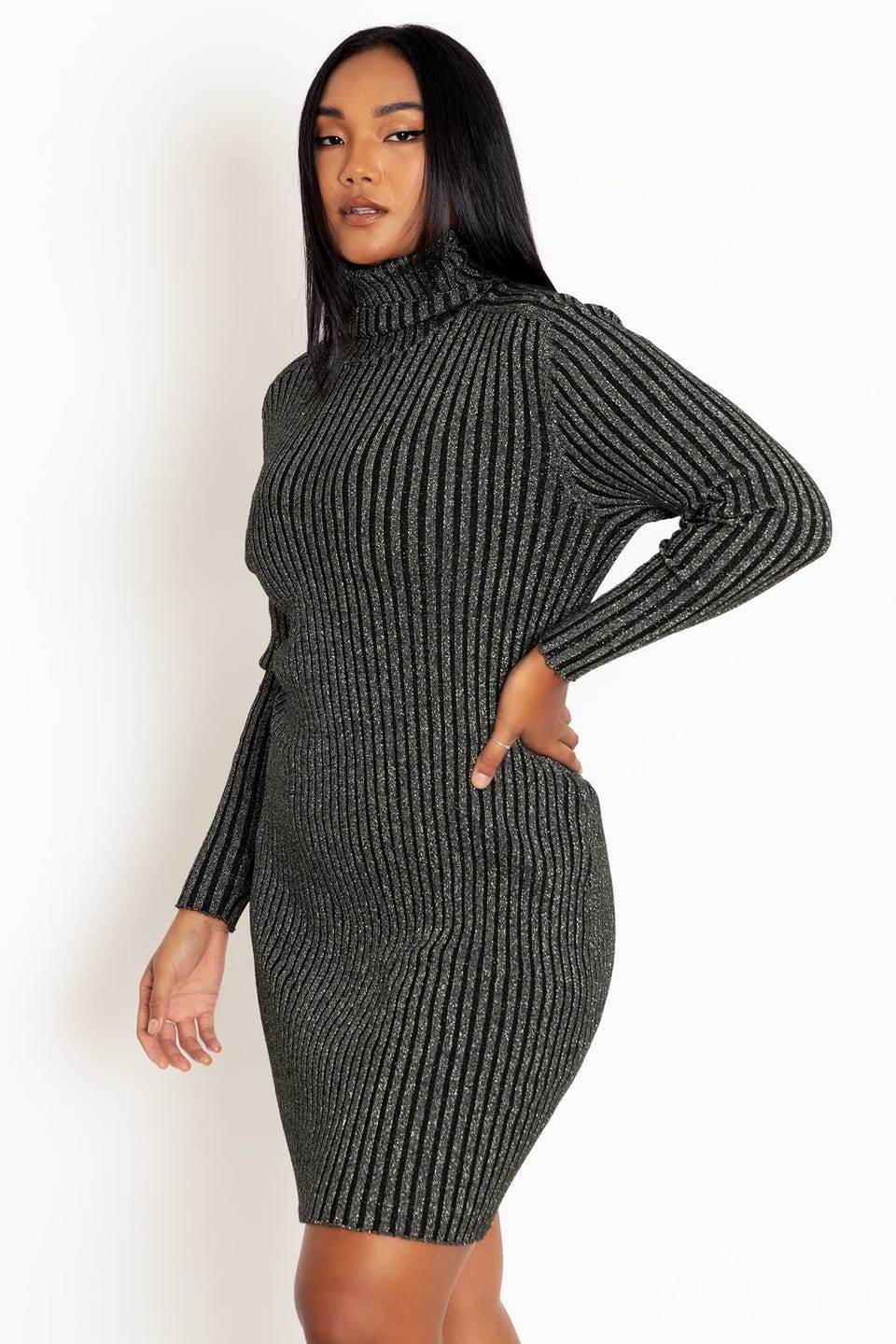 Winter Party Rib Dress - Limited