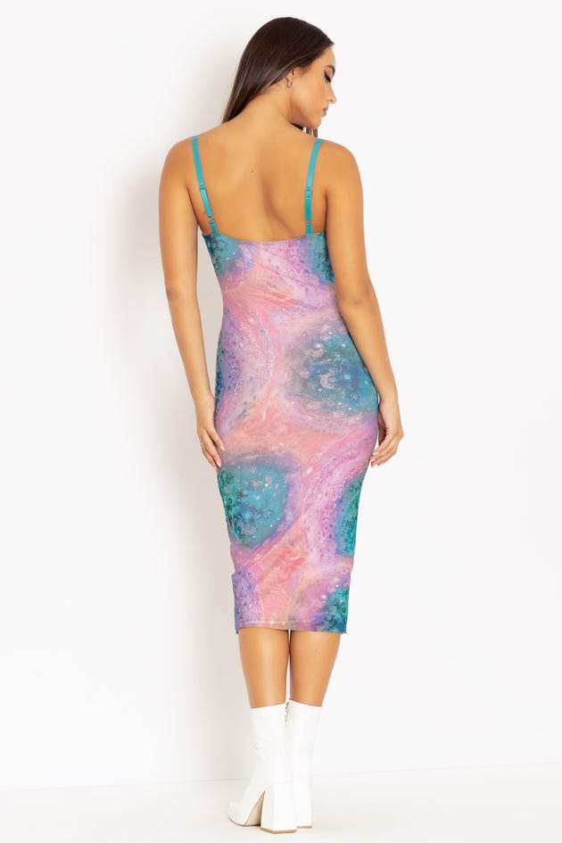 Jupiter Sheer Bodycon Slip Dress