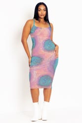 Jupiter Sheer Bodycon Slip Dress