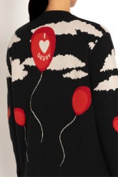 We All Float Down Here Oversized Knit Sweater