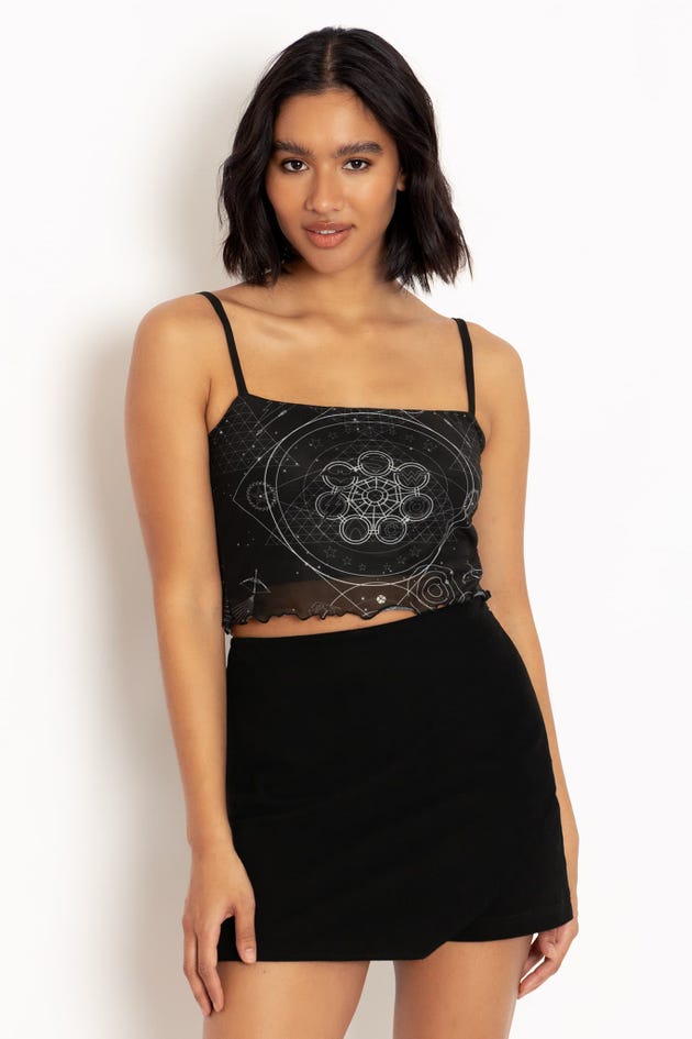 DC-Ometry Sheer Cropped Cami - Limited