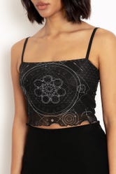 DC-Ometry Sheer Cropped Cami