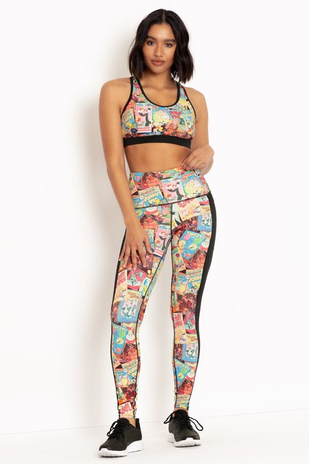 Floral Push Up Leggings: Vintage Romance Fitness Yoga Tights For
