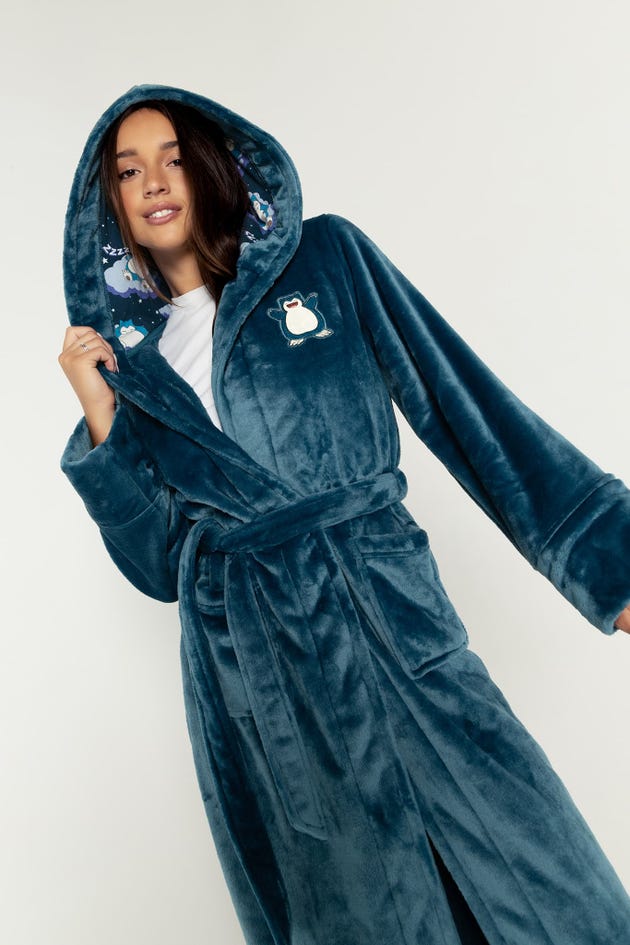Snorlax Snoozing Hooded Robe