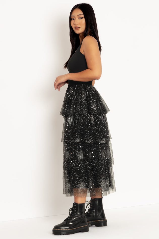 A Night To Remember Arabesque Skirt - Limited