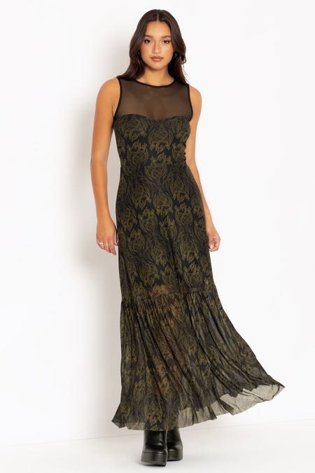 House Of The Dragon Sweetheart Maxi Dress