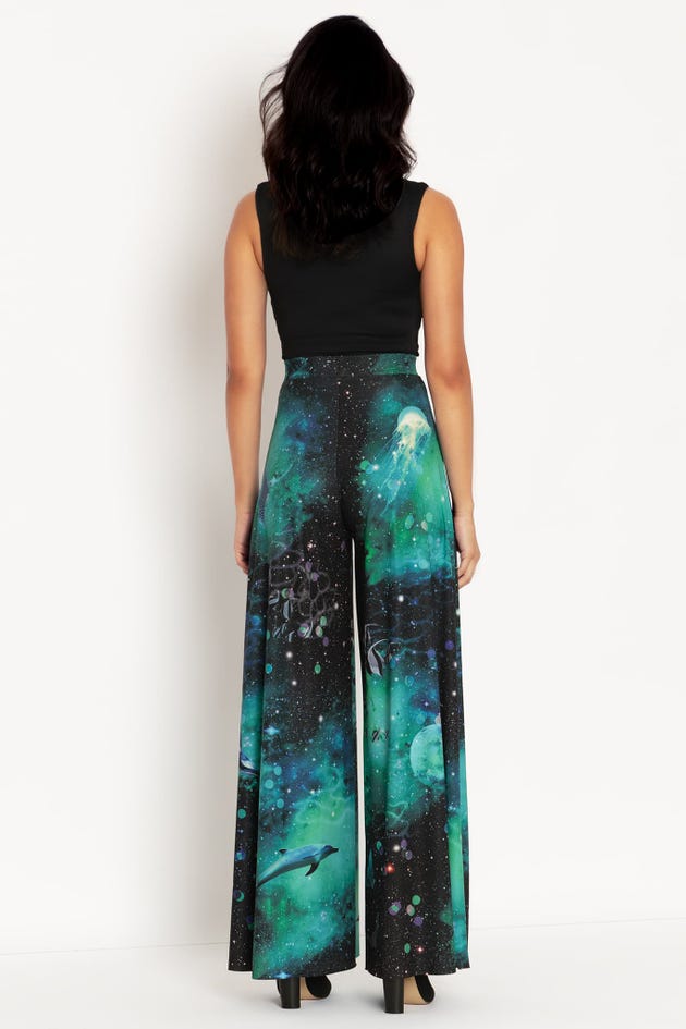 Galactic Ocean Palazzo Pants