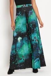 Galactic Ocean Palazzo Pants