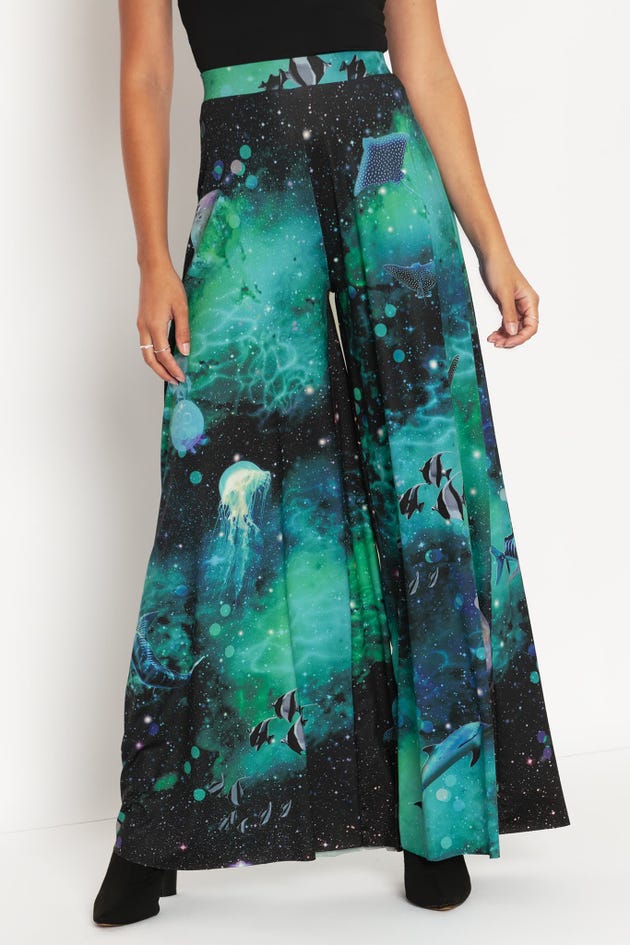 Galactic Ocean Palazzo Pants