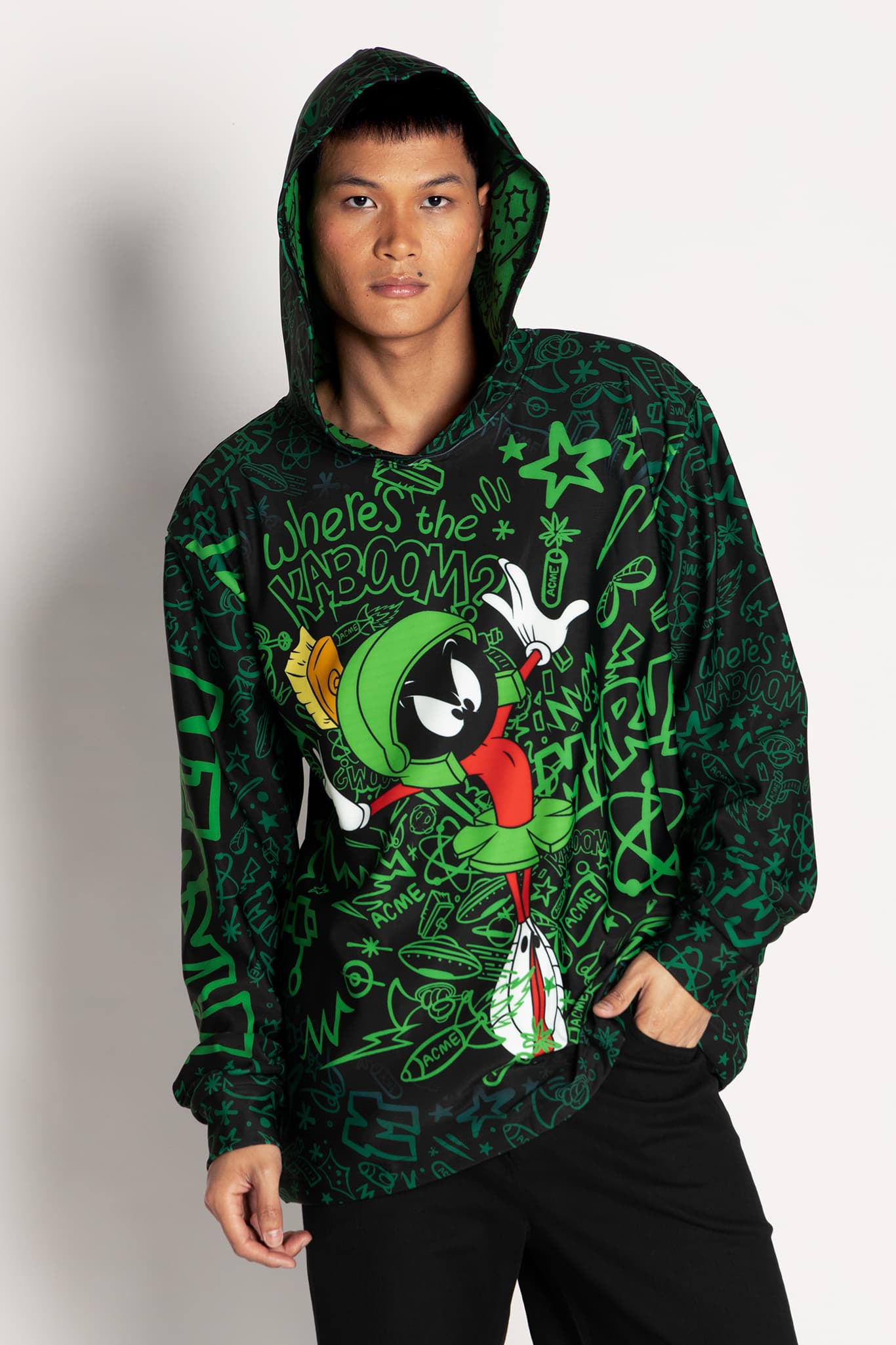 Marvin The Martian Hoodie Sweater