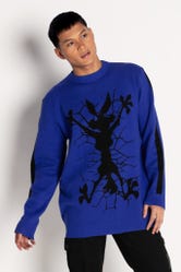 Wile E Coyote Oversized Knit Sweater