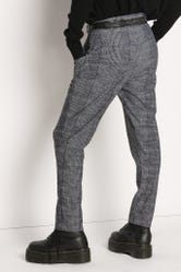 Tweed Mono Cuffed Pants