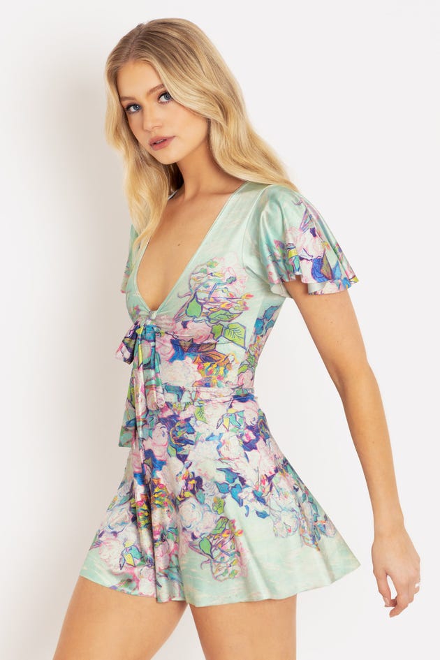 Van Gogh Roses Rio Playsuit 2.0