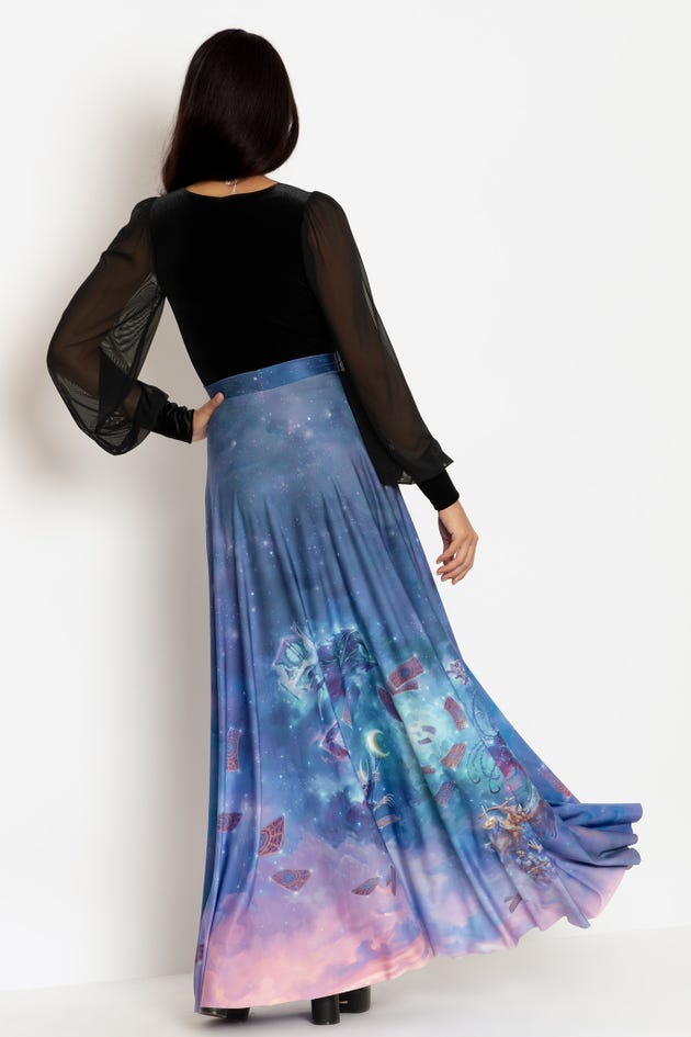 The Deck Of Many Things Maxi Skirt