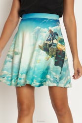 The Legend of Zelda(TM): Tears Of The Kingdom Pocket A-Line Skirt