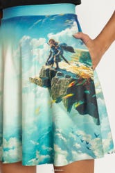 The Legend of Zelda(TM): Tears Of The Kingdom Pocket A-Line Skirt