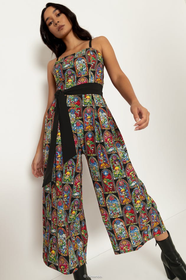 Stained Glass Link Picnic Jumpsuit