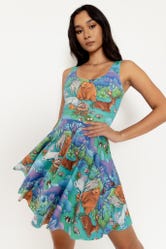Into The Woods Scoop Skater Dress