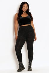 Burned Velvet HW Leggings