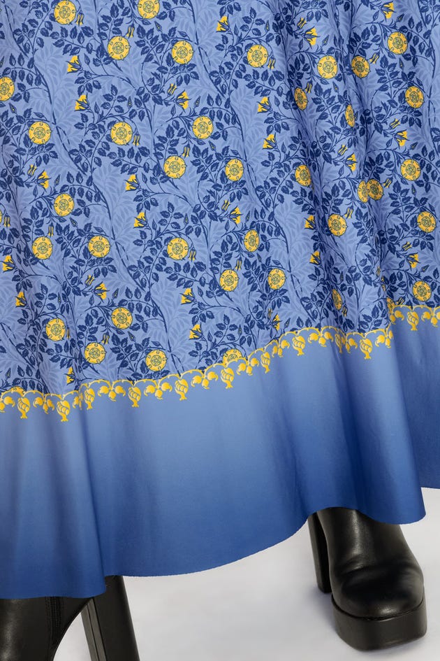 Margaery Tyrell Wide Sleeve Maxi Dress