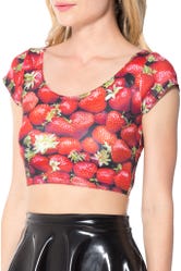 Strawberry Nana Suit Top