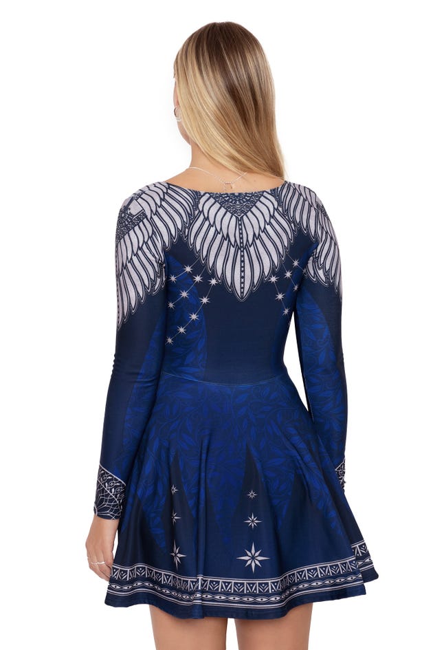 King Of Gondor Toastie Long Sleeve Skater Dress