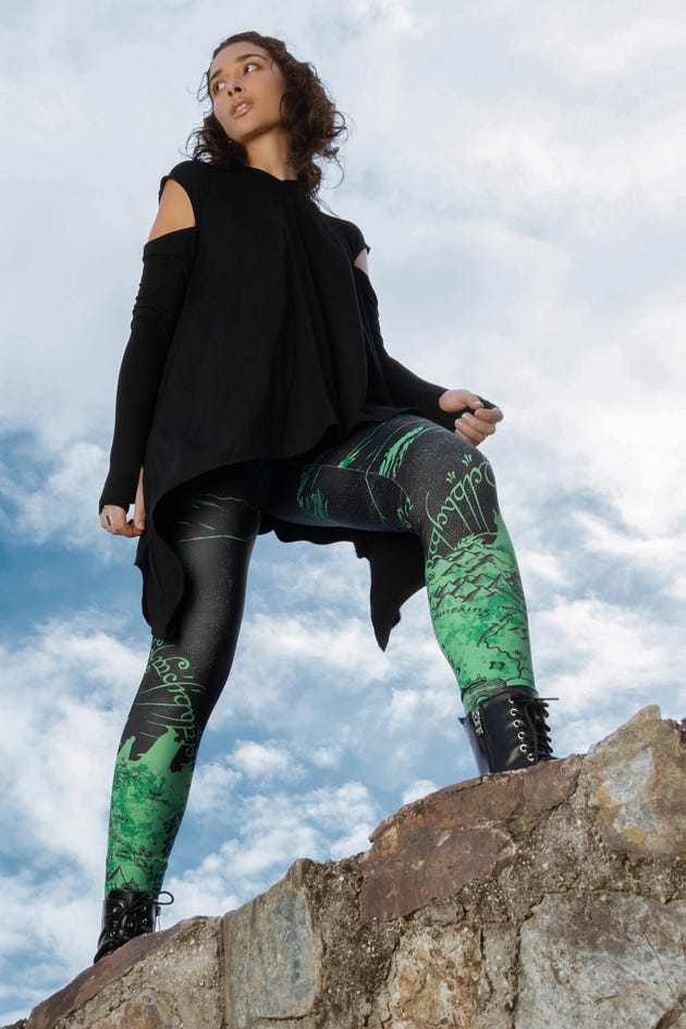 The Fellowship Of The Ring High Waisted Matte Finish Leggings