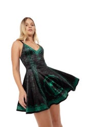 The Shire Velvet Mini Strappy Dress